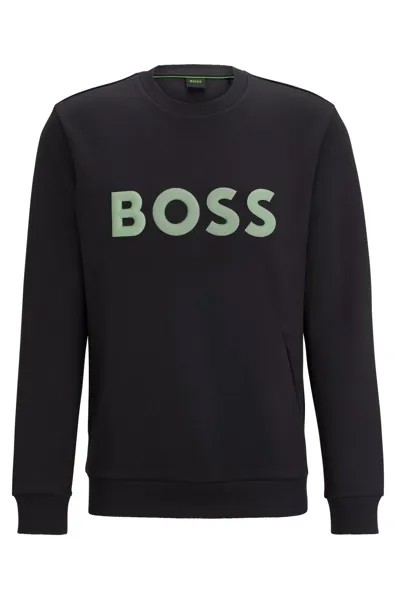 Свитшот Boss 3d-molded Logo, темно-серый