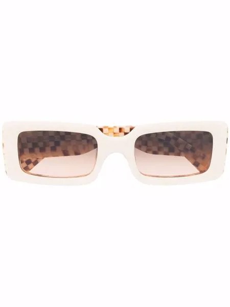 Etnia Barcelona солнцезащитные очки Kubrick в прямоугольной оправе
