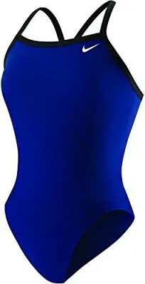 Цельная темно-синяя майка Nike Solid Poly для нижнего белья 24