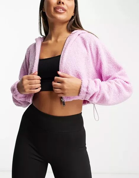 HIIT укороченное худи борг свободного кроя