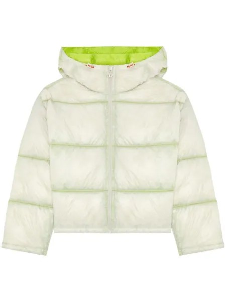 Diesel стеганый пуховик W-Birdy, белый