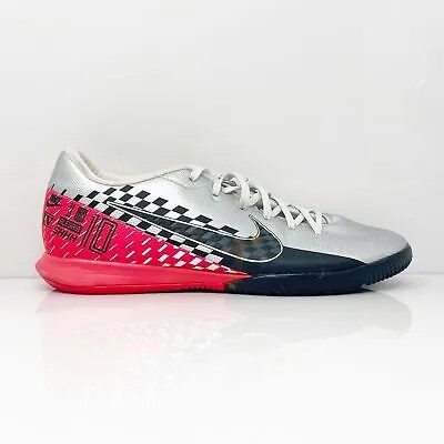 Мужские футбольные бутсы Nike Mercurial Vapor 13 Academy AT7994-001 серебристые, размер 7
