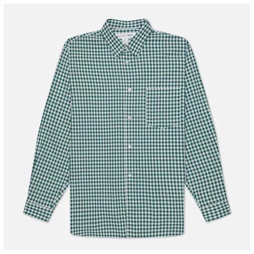 Мужская рубашка Comme des Garcons SHIRT Forever Gingham зелёный, Размер S
