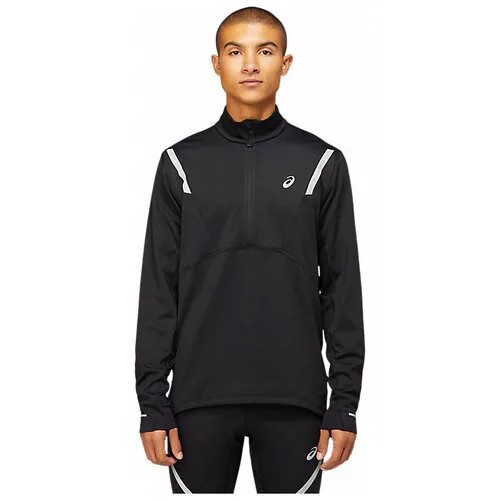 Лонгслив мужской ASICS LITE-SHOW WINTER 1/2 ZIP TOP PERFORMANCE BLACK