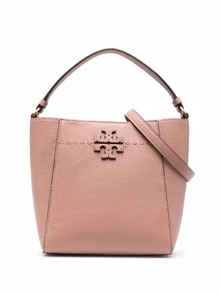 Tory Burch сумка-тоут с нашивкой-логотипом