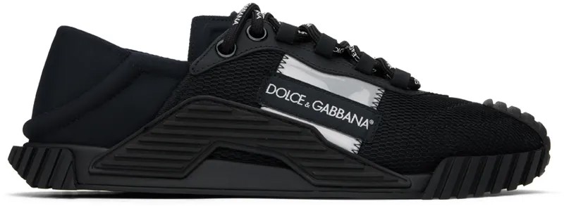 Черные кроссовки NS1 Dolce&Gabbana