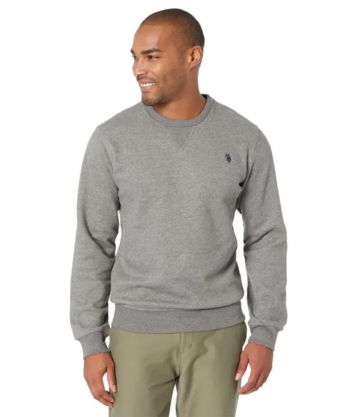 Пуловер U.S. POLO ASSN., Long Sleeve Popover Crew Neck Fleece Sweatshirt