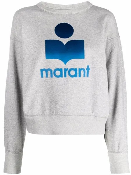 Isabel Marant Étoile Moby logo-print sweatshirt