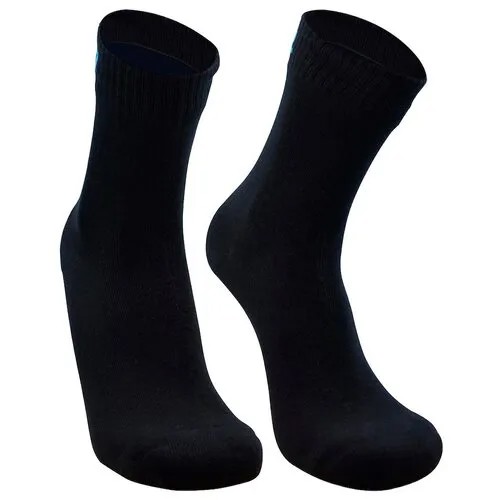 Носки DexShell, размер S, черный, голубой