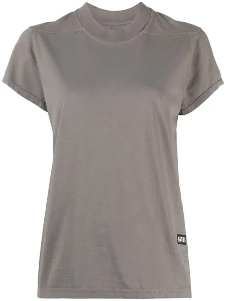 Rick Owens DRKSHDW футболка с нашивкой-логотипом