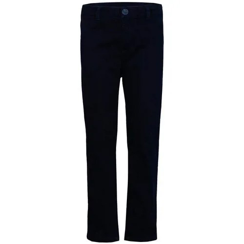 Синие брюки Gulliver, размер 122*60*54, цвет тёмно-синий