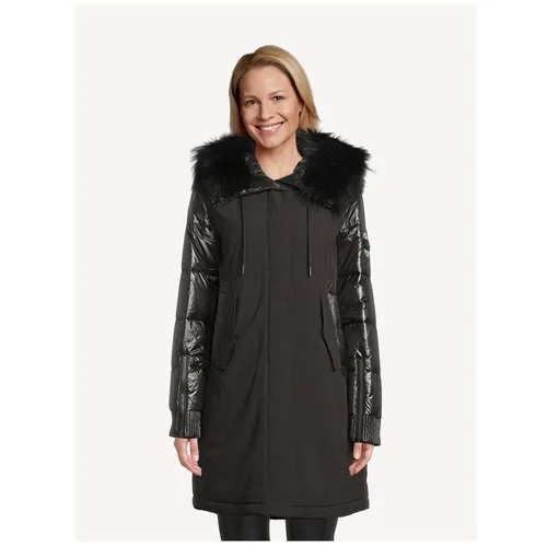 Пальто женское, BETTY BARCLAY, модель: 7235/1547, цвет: черный, размер: 46