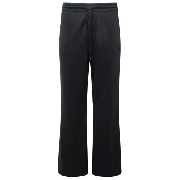 Брюки cotton blend pants Marcelo Burlon, черный
