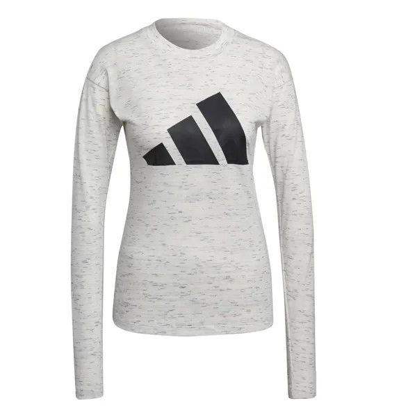 Лонгслив женский Adidas H24151 белый S