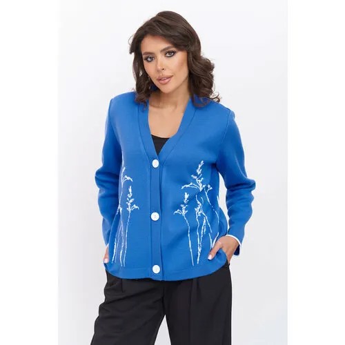 Пиджак Текстильная Мануфактура, размер 50, синий