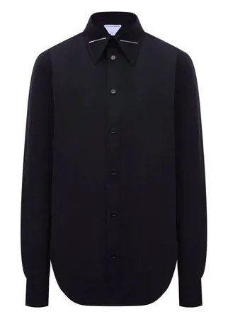 Хлопковая рубашка Bottega Veneta
