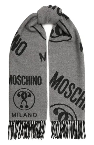 Шерстяной шарф Moschino