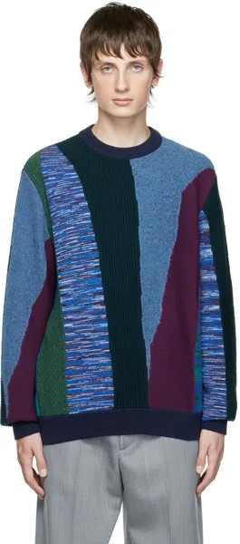 Разноцветный свитер со вставками Missoni