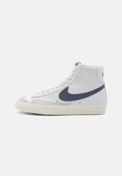 Высокие кеды BLAZER MID 77 Nike, белый/рассеянный синий/парус