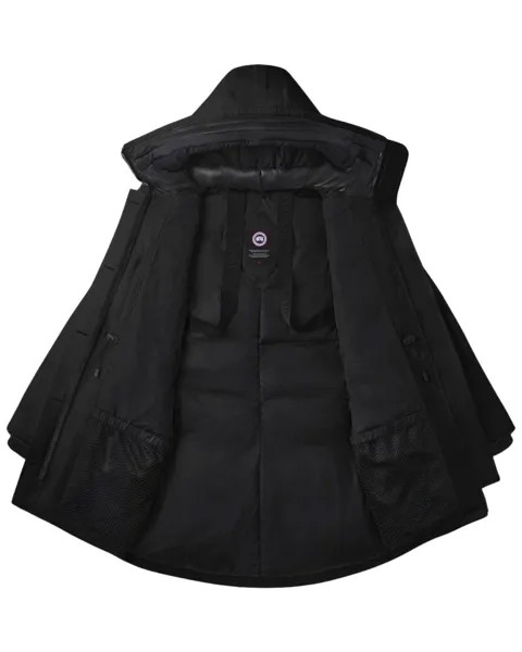 Пуховая парка Canada Goose Rossclair Black Label, черный