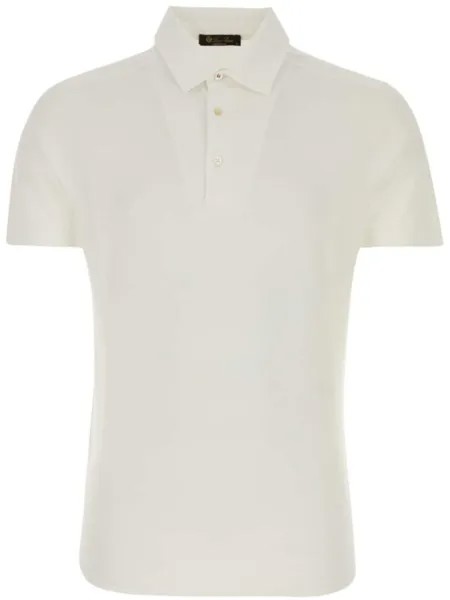 Loro Piana рубашка поло, белый