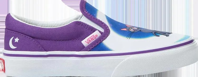 Кеды Vans Sailor Moon x Classic Slip-On Kids Pretty Guardian, синий