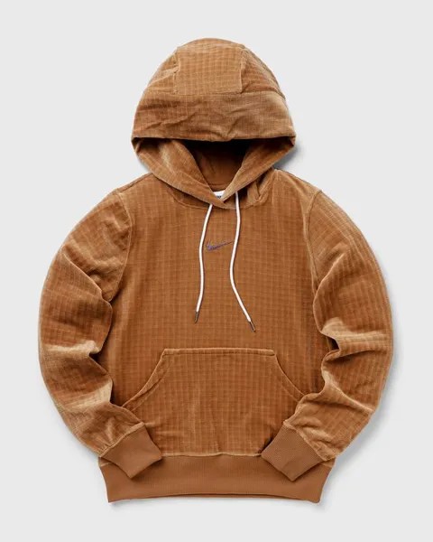 Худи Nike Wmns Velour Hoodie, цвет ale brown/ironstone