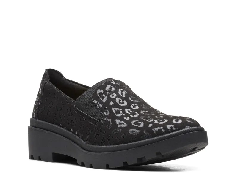 Слипоны Clarks Calla Rae, черный