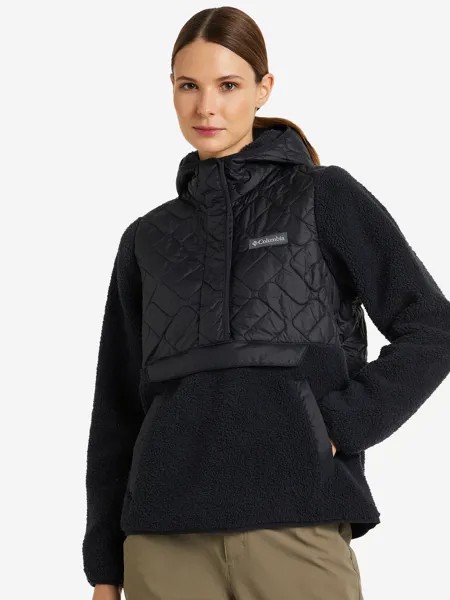 Джемпер флисовый женский Columbia Sweet VieFleece Hooded Pullover, Черный