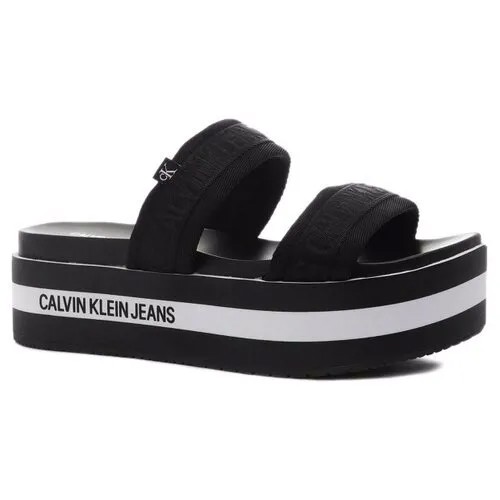 Шлепанцы Calvin Klein Jeans YW0YW00029 черный, Размер 41