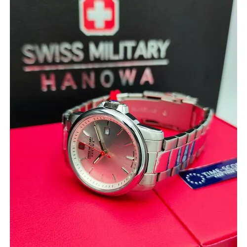 Наручные часы Swiss Military Hanowa Swiss Military Hanowa, серебряный, белый