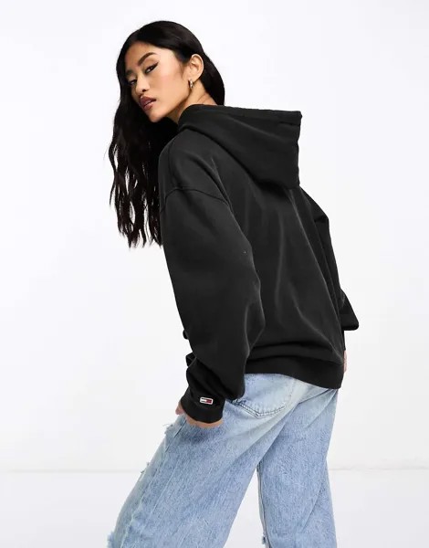 Роскошное непринужденное худи с логотипом университета Tommy Jeans