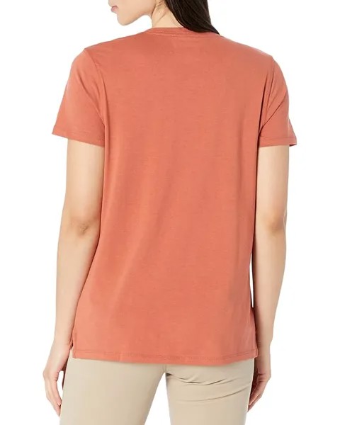 Футболка Carhartt Lightweight Multicolor Logo Graphic T-Shirt, цвет Terracotta