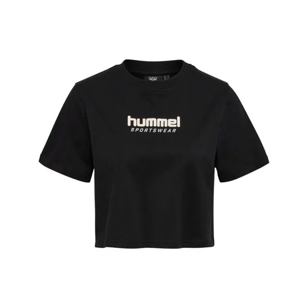 Укороченная женская футболка Hmllgc Malu для спорта и отдыха HUMMEL, цвет schwarz