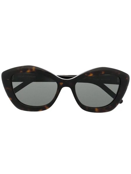 Saint Laurent Eyewear солнцезащитные очки в круглой оправе