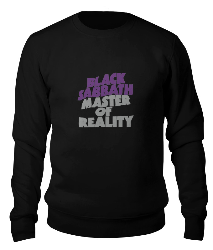 Свитшот унисекс Printio Black sabbath черный 2XL