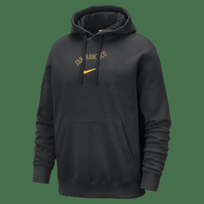 Худи Nike Golden State Warriors Club Fleece City Edition, черный