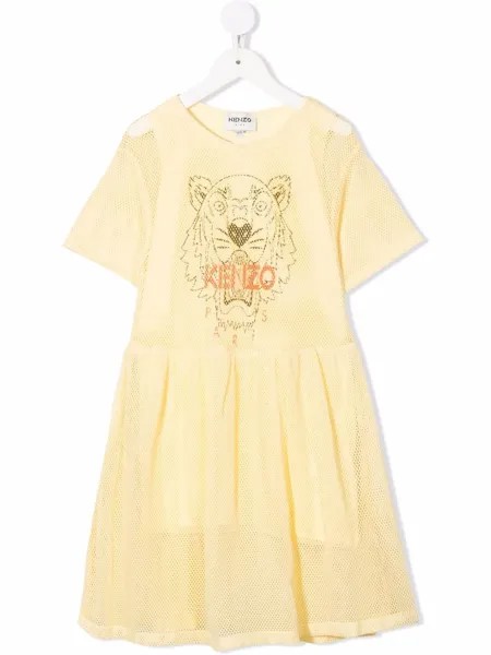 Kenzo Kids платье с логотипом