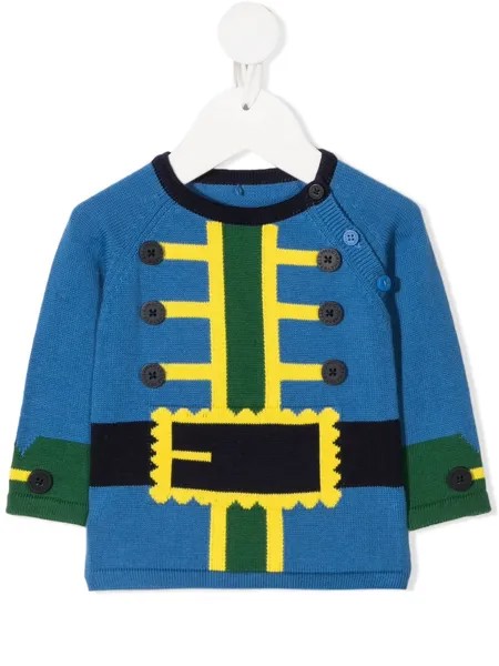 Stella McCartney Kids джемпер в стиле колор-блок