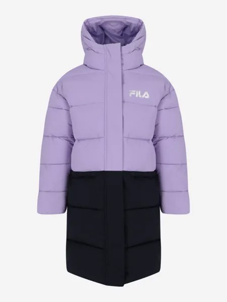 Пальто утепленное для девочек FILA, Фиолетовый