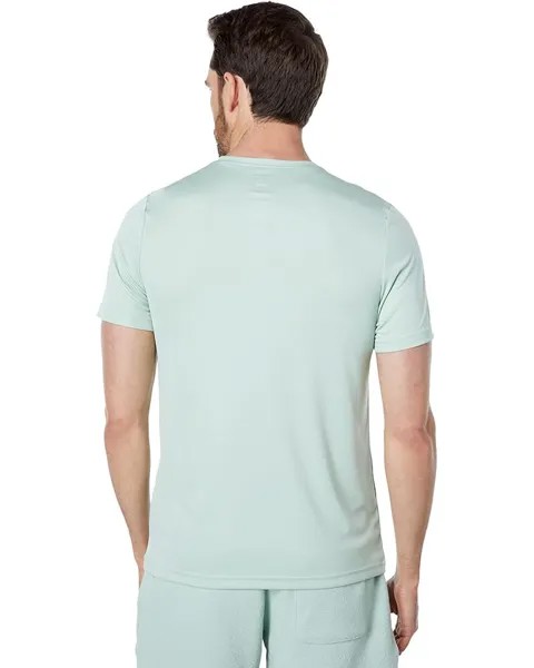 Футболка Reebok Workout Ready Poly Graphic Short Sleeve Tee, цвет Light Sage