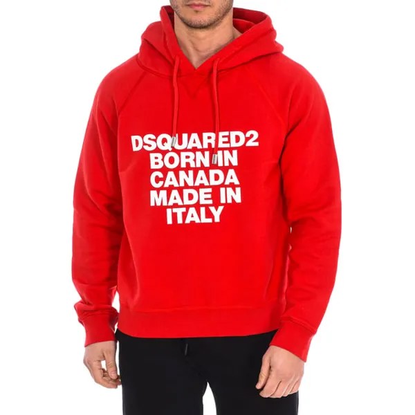 Толстовка s75gu0220 s25030 мужская Dsquared2, красный