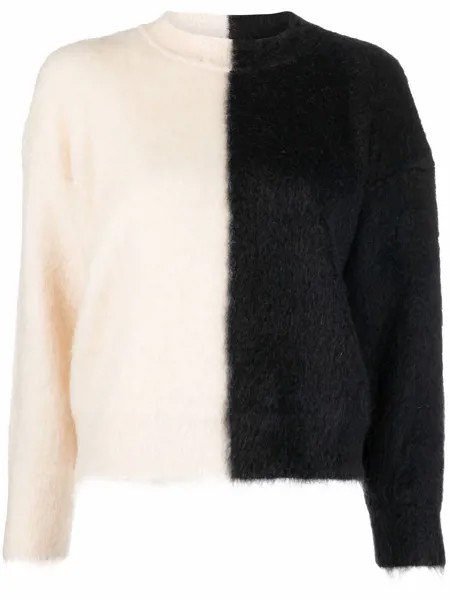 Saint Laurent джемпер в двух тонах