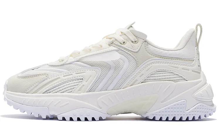 LINING Xingji Lifestyle Shoes Women's Low-top Milky White/pearl White