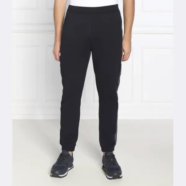 Спортивные брюки стандартного кроя Emporio Armani, черный
