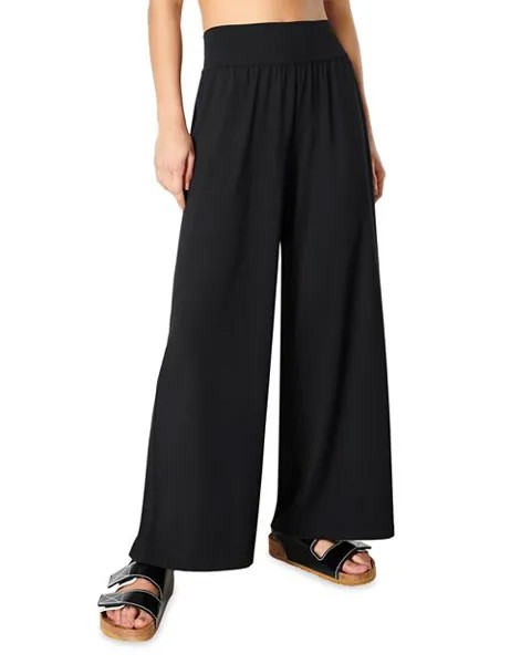 Широкие брюки Sweaty Betty, цвет Black