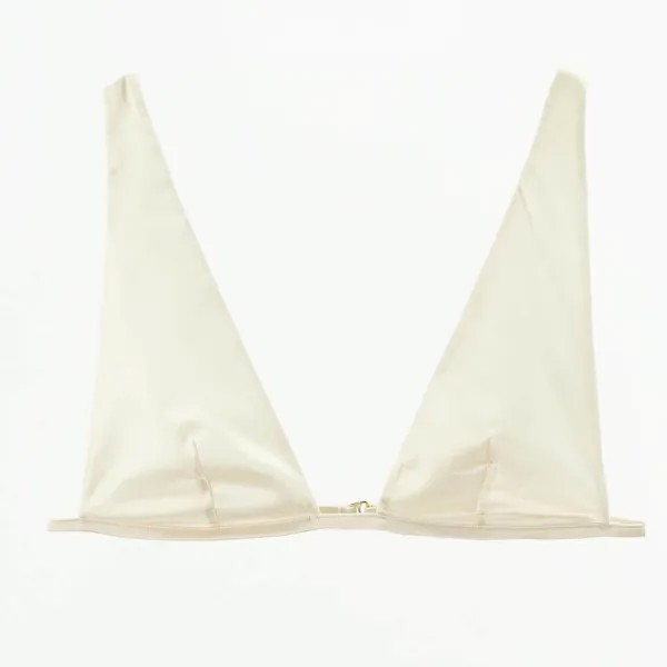 Бюстгальтер Zara Silk Triangle, белый