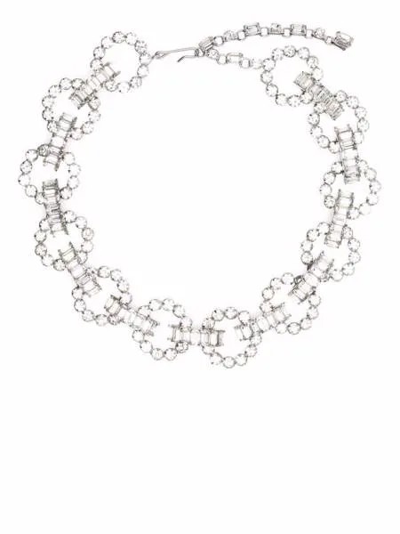 Christian Dior колье 1960-х годов с кристаллами