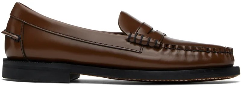 Коричневые классические лоферы Dan Sebago, цвет Brown