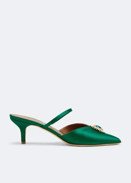 Мюли MALONE SOULIERS Marla 45 mules, зеленый